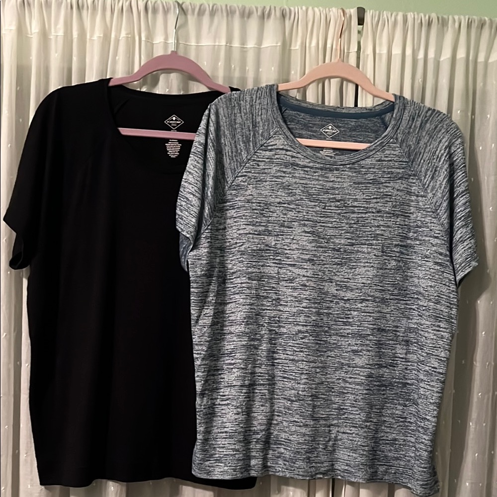 Black and Gray T-Shirt Set